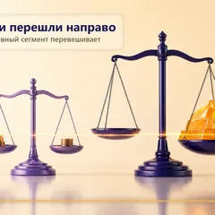 Редакционная обложка SCQR к материалу «Корпоративный ИИ догоняет потребительский рынок по деньгам и влиянию».